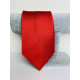 Pánská červená saténová kravata