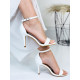 Dámské elegantní bílé sandály