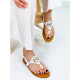 Dámské bílé sandály Korsea
