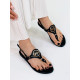 Dámské černé sandály Korsea