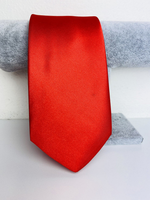 Pánská červená kravata