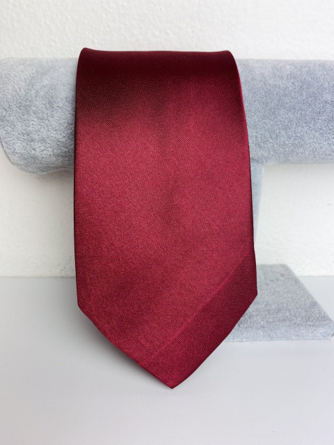 Pánská bordó kravata