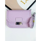 Dámská elegantní kabelka s řemínkem - fialová