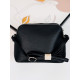Černá dámská kabelka s mašlí a řemínkem