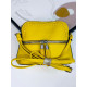 Žlutá dámská kabelka s třásněmi