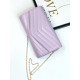 Dámská matná společenská kabelka s řemínkem - fialová