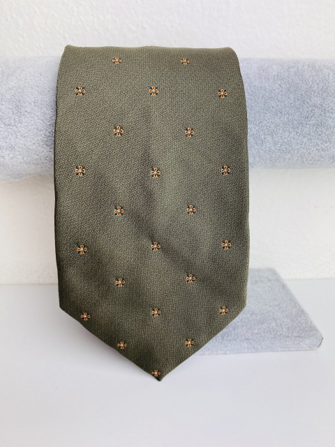 Pánská khaki kravata