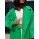 Dámský oversize kabát - zelený