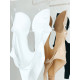 Bílé stahovací a tvarující spodní prádlo - body MERY