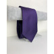Pánská tmavě fialová saténová kravata