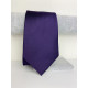 Pánská tmavě fialová saténová kravata