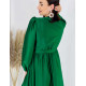 Dámské dlouhé společenské šaty s dlouhým rukávem Vanes- zelené
