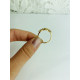 Dámský zlatý nastavitelný prsten 14
