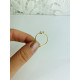 Dámský zlatý nastavitelný prsten 15