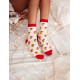 Dámské vánoční ponožky s motivem EMOJI 2