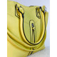 Dámská velká kabelka s řemínkem PERIA - žlutá