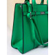 Dámská zelená kabelka s řemínkem